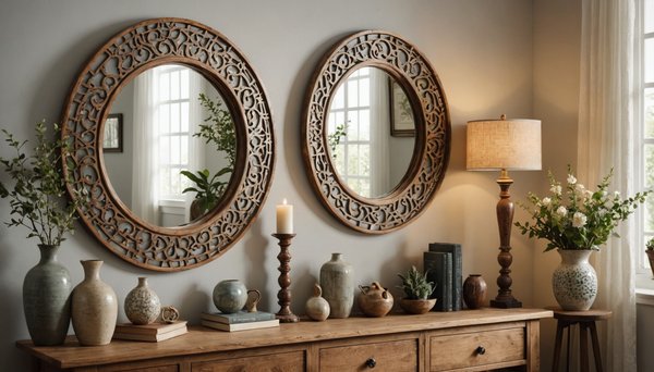 Découvrez les miroirs en bois pour une décoration bohème