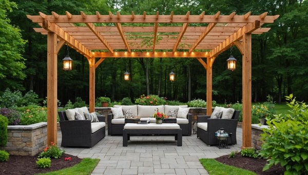 Idées créatives pour embellir votre pergola jardin